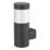 LAP Sul Outdoor LED Solar Wall Light With PIR Sensor Black 27lm