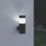 LAP Sul Outdoor LED Solar Wall Light With PIR Sensor Black 27lm