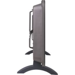 Masterplug Auraline 2000W Electric Glass Panel Heater 430mm x 920mm Anthracite 6824BTU