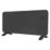 Masterplug Auraline 2000W Electric Glass Panel Heater 430mm x 920mm Anthracite 6824BTU