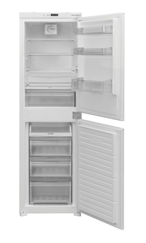 Cooke & Lewis Integrated 50/50 Fridge Freezer White 540mm Screwfix
