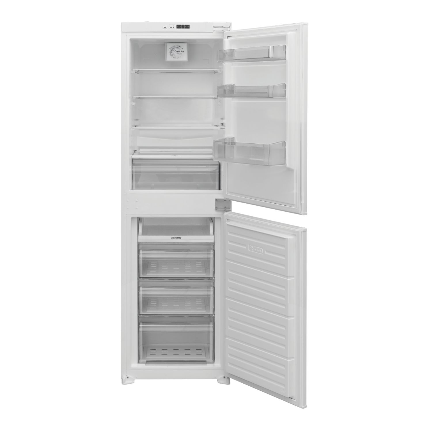 Cooke & Lewis Integrated 50/50 Fridge Freezer White 540mm (860JL)