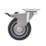 Essentials Heavy Duty TPR Braked Swivel Castor 75mm Grey