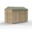Forest Beckwood 9' 6" x 6' (Nominal) Reverse Apex Shiplap Timber Shed with Base