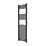 Flomasta  Towel Radiator 1800mm x 500mm Black 2498BTU