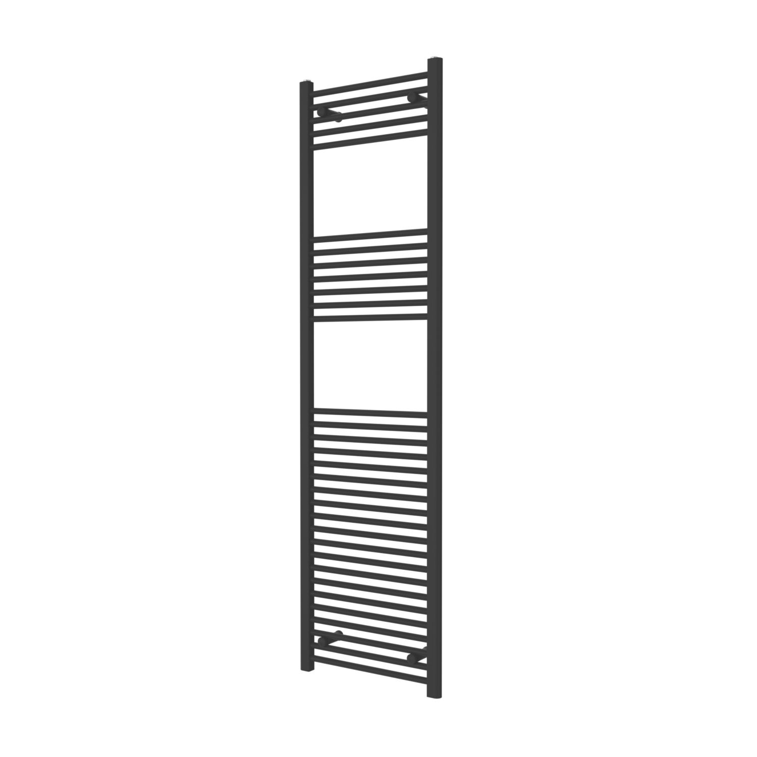 Flomasta 1800mm x 500mm 2498BTU Black Flat Towel Radiator (860TF)