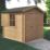 Shire Camelot 10' x 10' (Nominal) Apex Timber Log Cabin