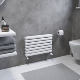 Ximax Fortuna 410mm x 600mm 1491BTU White Horizontal Designer Radiator