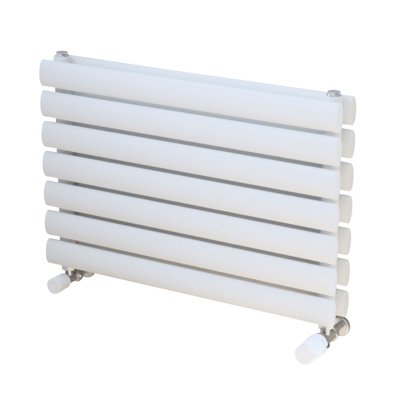 Ximax Fortuna 410mm x 600mm 1491BTU White Horizontal Designer Radiator (860TP)