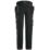 Snickers 6275 Shell Stretch Trousers Black 38" W 32" L