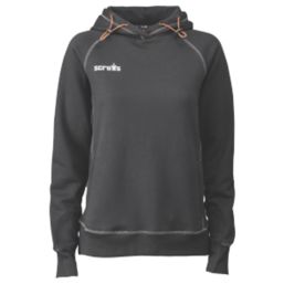 Scruffs Trade Womens Work Hoodie Black Size 16