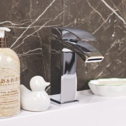 ETAL Kinlin Chrome 180mm Standard Lever Mono Basin Mixer Tap