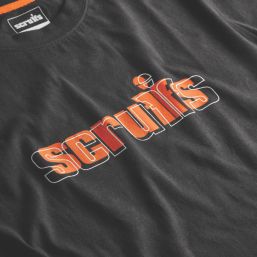 Scruffs Houghton Worker Short Sleeve T-Shirts Grey / Navy / Black 2X Large 47" Chest 3 Pack