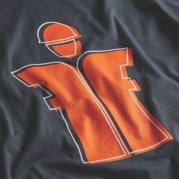 Scruffs Houghton Worker Short Sleeve T-Shirts Grey / Navy / Black 2X Large 47" Chest 3 Pack