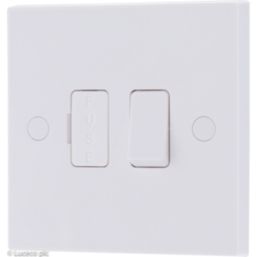British General 900 Series 13A Switched Fused Spur & Flex Outlet  White