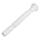 FloPlast FT32 Flexible Waste Pipe White 32mm x 320mm