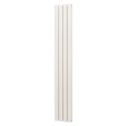 Glow 1800mm x 275mm 3224BTU White Vertical Designer Radiator
