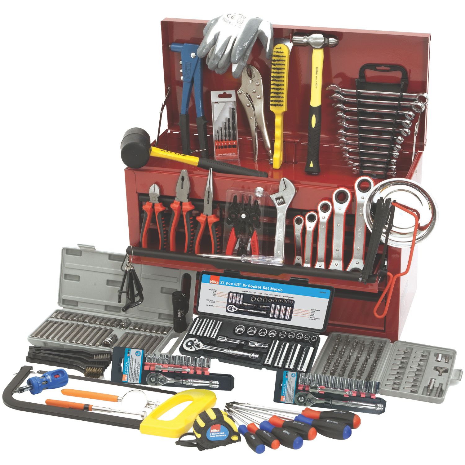 Hilka Pro-Craft Mechanics Tool Kit 270 Pieces (8617K)