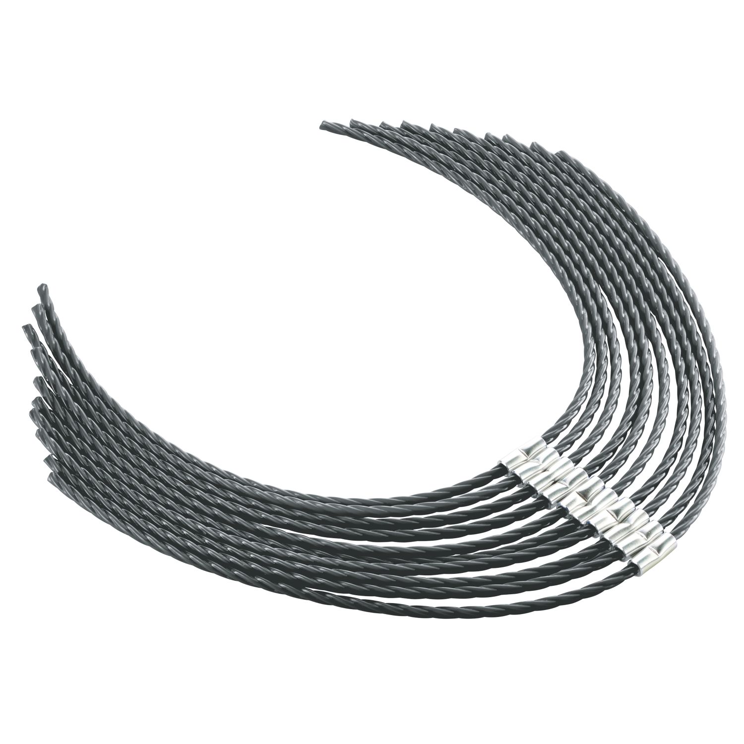 Bosch Replacement Home and Garden Cutting Lines 2.4mm x 37cm 10 Pack (8618P)