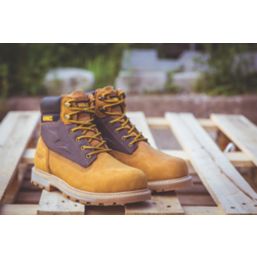 DEWALT Axle Size 8  Honey  Steel Toe Cap Safety Boots