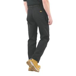 Site Dunbar Holster Pocket Trousers Black 40" W 32" L