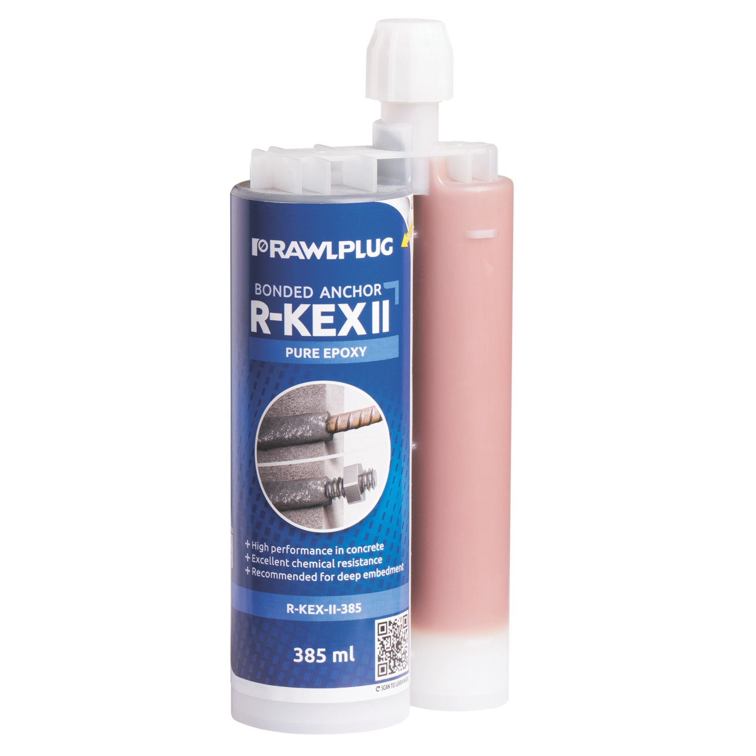 Rawlplug R-KEX-II-385 Epoxy Resin 385ml (861JY)