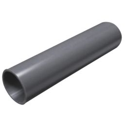 FloPlast Solvent Weld Waste Pipes Anthracite Grey 32mm x 30m 10 Pack