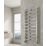 Reina 1200mm x 300mm 702BTU Chrome Flat Designer Towel Radiator