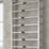 Reina 1200mm x 300mm 702BTU Chrome Flat Designer Towel Radiator