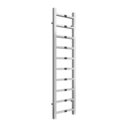 Reina 1200mm x 300mm 702BTU Chrome Flat Designer Towel Radiator