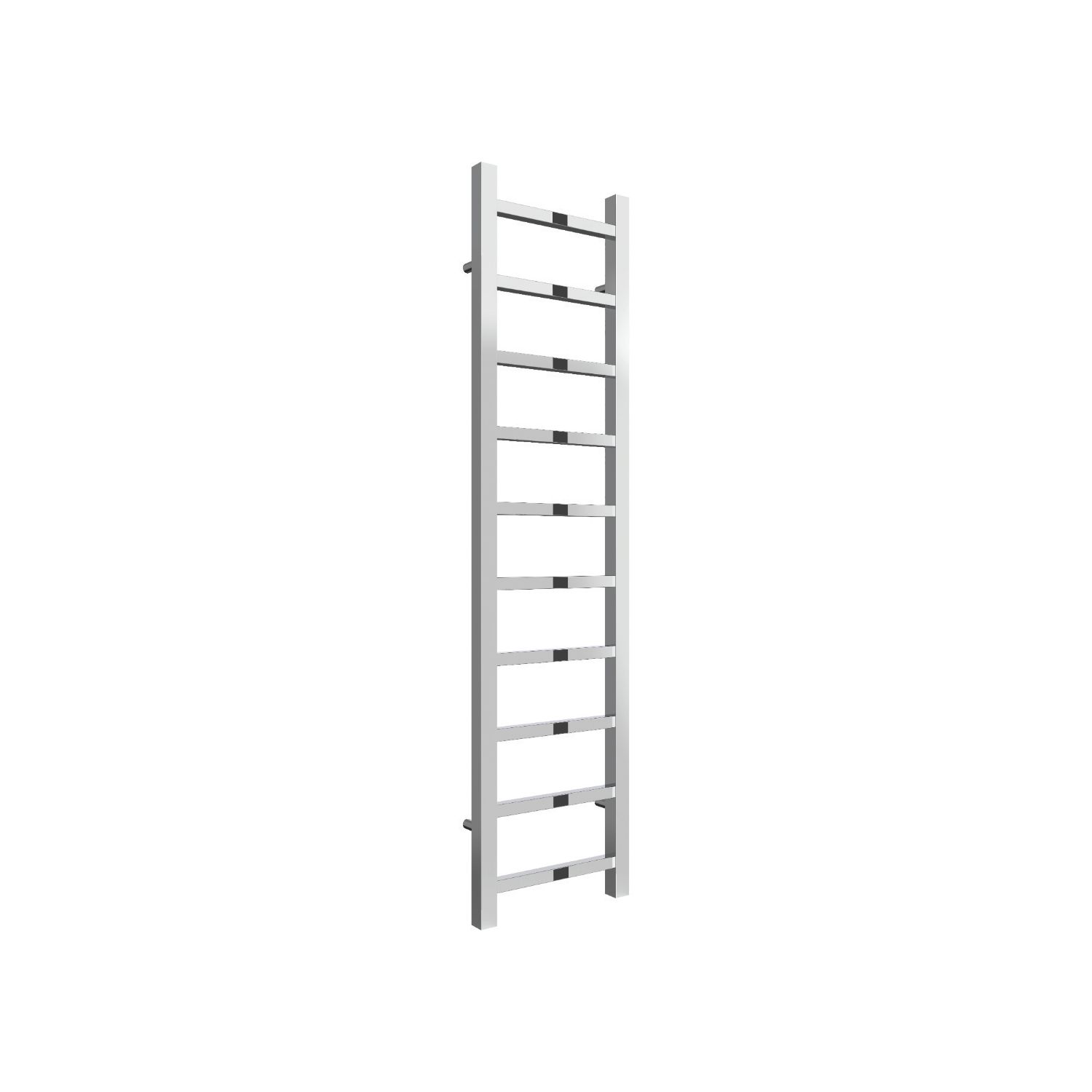 Reina 1200mm x 300mm 702BTU Chrome Flat Designer Towel Radiator (861LH)