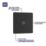 LAP  1-Gang F-Type Coaxial TV / FM Socket Matt Black