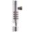 Squire Die-Cast Steel 4-Dial Combination Bolt 120mm Chrome
