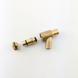 Tesla Compression/Solder Ring Drain-Off Cocks 15mm 5 Pack