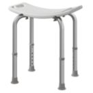 ETAL Freestanding Shower Stool White