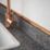 Rothley Rose Gold Decorative Angle 2m x 20mm x 20mm