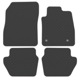 Car Mat Co. Ford Fiesta MK8 2017 on Rubber Car Mats 4 Piece Set