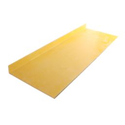 COBA COBAGRiP Black & Hi-Vis Yellow GRP Anti-Slip Stair Tread Cover 1000mm x 345mm x 55mm