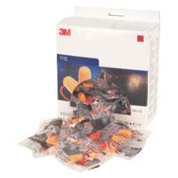 3M 1100 37dB Corded Foam Ear Plugs 100 Pairs