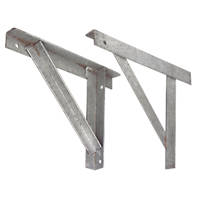 Sabrefix Gallows Brackets Galvanised Hot Dipped 490mm x 50mm 2 Pack