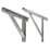 Sabrefix Gallows Brackets Galvanised Hot Dipped 490mm x 50mm 2 Pack