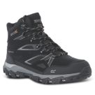 Regatta Holcombe III Size 12  Black / Granite Waterproof  Non Safety Work Boots