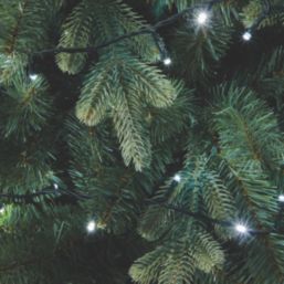 240 LED Indoor & Outdoor Ice White String Christmas Lights