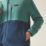 Regatta Frankie Colour Block Full Zip Fleece Arctic Moonlight Denim Small 41.7" Chest
