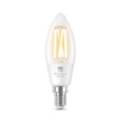 4lite WiZ E14 Candle LED Filament Light Bulb 5W 470lm