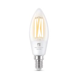 4lite WiZ E14 Candle LED Filament Light Bulb 5W 470lm