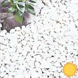 Kelkay Coral White 20 - 40mm Pebbles Bulk Bag 750kg