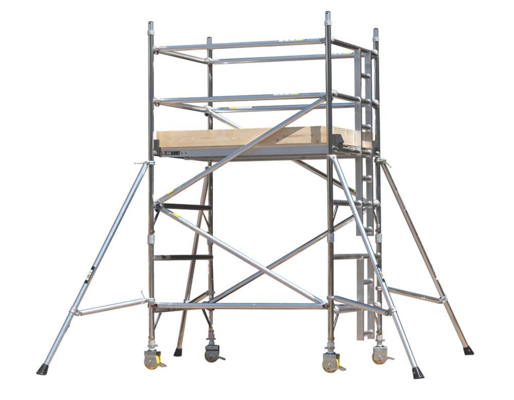 Boss Ladderspan 3T Double Depth Aluminium Tower 1.2m X 1.8m X 2.2m ...