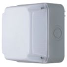 Luceco Storm Indoor & Outdoor Square LED Bulkhead Grey 4.5W 400lm