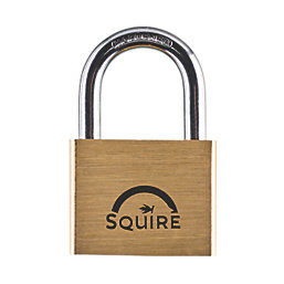 Squire LN5 Brass Keyed Alike Water-Resistant   Padlock 50mm